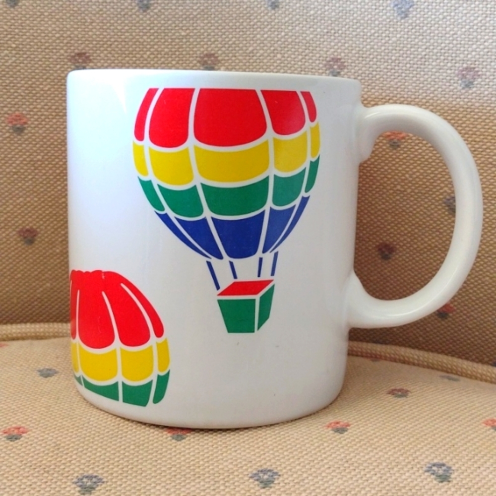 Vintage EUC Especially For You FTD Hot Air Balloon Mug